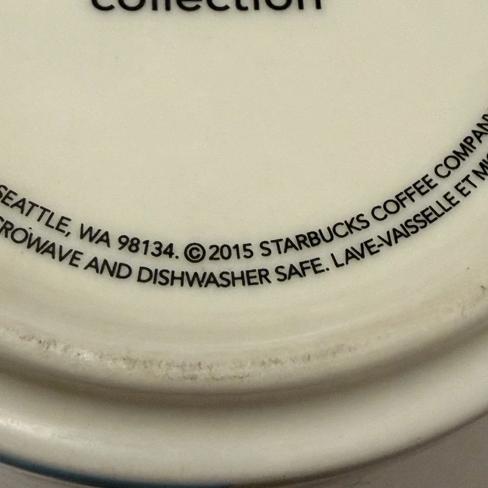 Starbucks Coffee Cup Quebec You Are Here Series Collection 14oz Tea Mug 2015